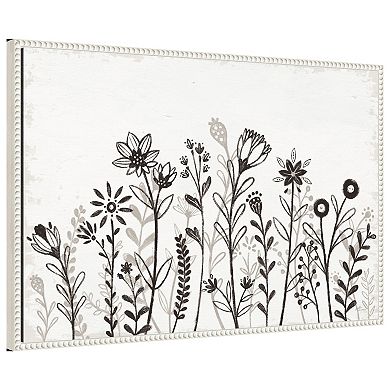 Our Nest Ix Florals By Janelle Penner Framed Canvas Wall Art Print