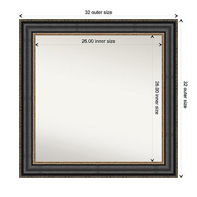 Thomas Non-beveled Bathroom Wall Mirror