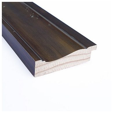 Rustic Pine Non-beveled Wood Bathroom Wall Mirror