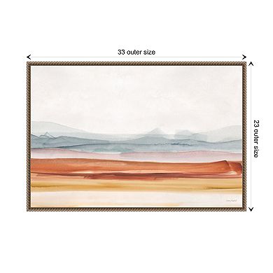 Sierra Hills 01 By Lisa Audit Framed Canvas Wall Art Print