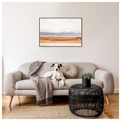 Sierra Hills 01 By Lisa Audit Framed Canvas Wall Art Print