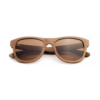 Atwood- Woodey - Brown Oak Wood Sunglasses