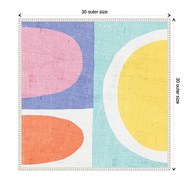 Pastel Ii By Wild Apple Portfolio Framed Canvas Wall Art Print