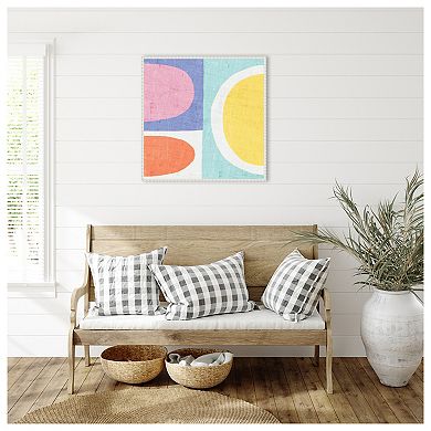 Pastel Ii By Wild Apple Portfolio Framed Canvas Wall Art Print