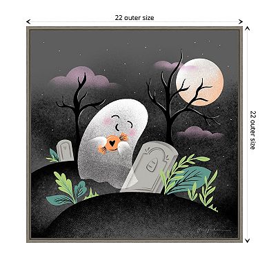 Hocus Pocus Halloween Iv By Gia Graham Framed Canvas Wall Art Print