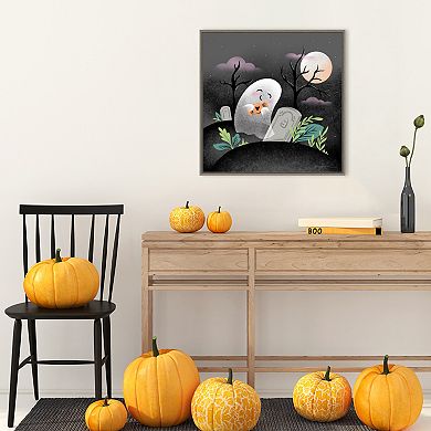 Hocus Pocus Halloween Iv By Gia Graham Framed Canvas Wall Art Print