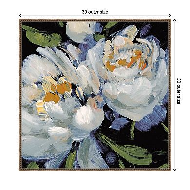 Peony Blossom Ii Crop By Katrina Pete Framed Canvas Wall Art Print