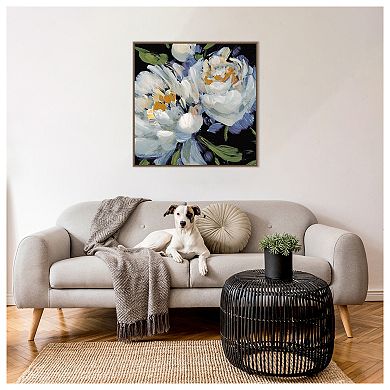 Peony Blossom Ii Crop By Katrina Pete Framed Canvas Wall Art Print