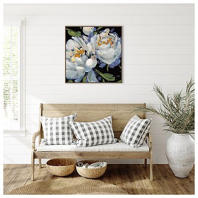 Peony Blossom Ii Crop By Katrina Pete Framed Canvas Wall Art Print