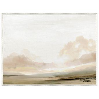 Southern Landscape By Dan Hobday Framed Canvas Wall Art Print