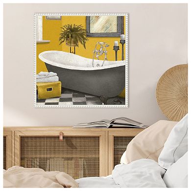 Sunny Bath Ii By Elizabeth Medley Framed Canvas Wall Art Print
