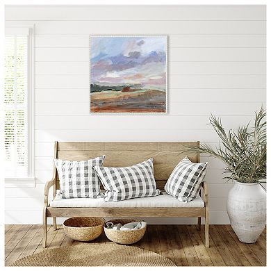 Seashore Without End By Pamela Munger Framed Canvas Wall Art Print