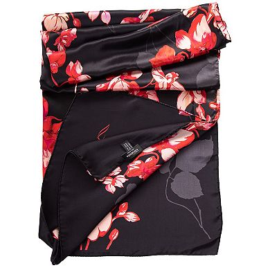 Isabella - Silk Scarf/shawl For Women - Red