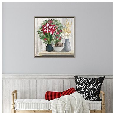 Natural Holiday Light By Julia Purinton Framed Canvas Wall Art Print