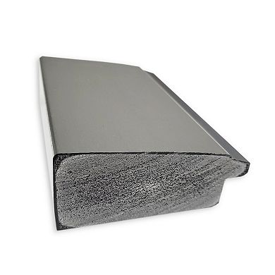 Vista Brushed Non-beveled Bathroom Wall Mirror