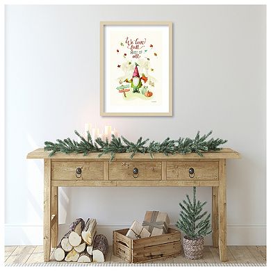 Pumpkin Patch Ii By Lisa Audit Wood Framed Wall Art Print