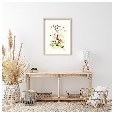 Pumpkin Patch Ii By Lisa Audit Wood Framed Wall Art Print