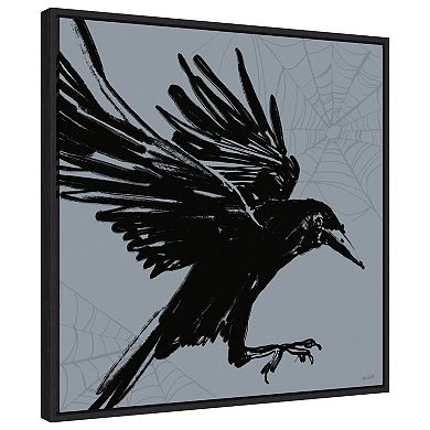 Haunted Halloween Vi By Anne Tavoletti Framed Canvas Wall Art Print