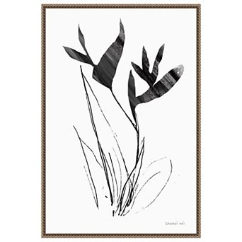 Paradise Botanicals I By Danhui Nai Framed Canvas Wall Art Print