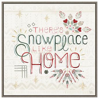 Winter Moment Viii By Dina June Framed Canvas Wall Art Print