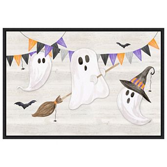 Sit A Spell Landscape I By Tara Reed Framed Canvas Wall Art Print