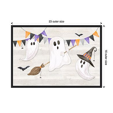 Sit A Spell Landscape I By Tara Reed Framed Canvas Wall Art Print