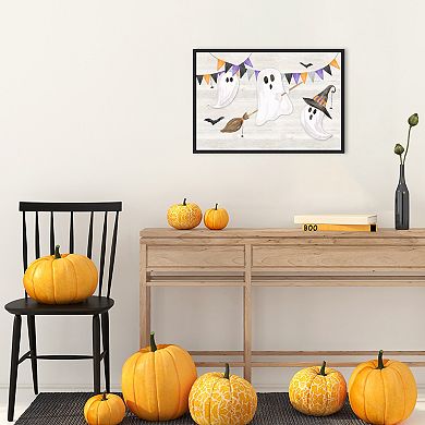 Sit A Spell Landscape I By Tara Reed Framed Canvas Wall Art Print