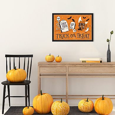 Spooktacular Xi By Janelle Penner Framed Canvas Wall Art Print