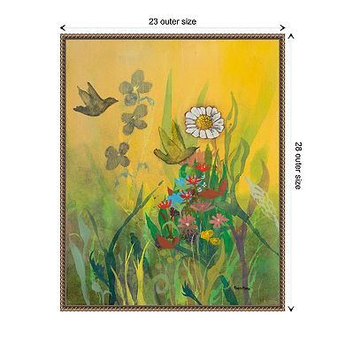 Waking Up With Sunshine By Robin Maria Framed Canvas Wall Art Print