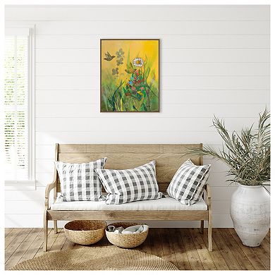 Waking Up With Sunshine By Robin Maria Framed Canvas Wall Art Print