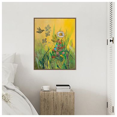 Waking Up With Sunshine By Robin Maria Framed Canvas Wall Art Print