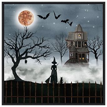 Harvest Moon I By Grace Popp Framed Canvas Wall Art Print