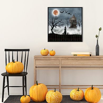 Harvest Moon I By Grace Popp Framed Canvas Wall Art Print