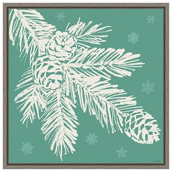 Seasonal Shades Vi By Anne Tavoletti Framed Canvas Wall Art Print