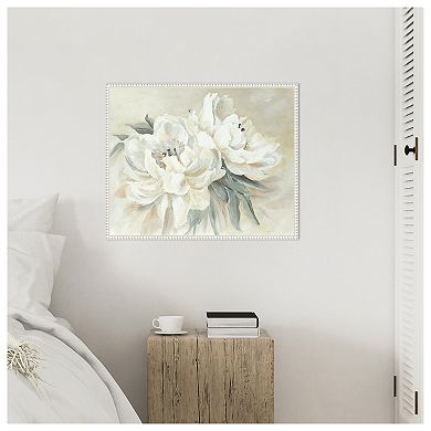 Soft Bouquet By Patricia Pinto Framed Canvas Wall Art Print