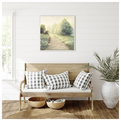 New Light Summer Road I By Michael Marcon Framed Canvas Wall Art Print