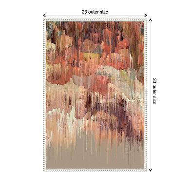 Liquid Life Summer Edition #2 By Annike Limborco Framed Canvas Wall Art Print