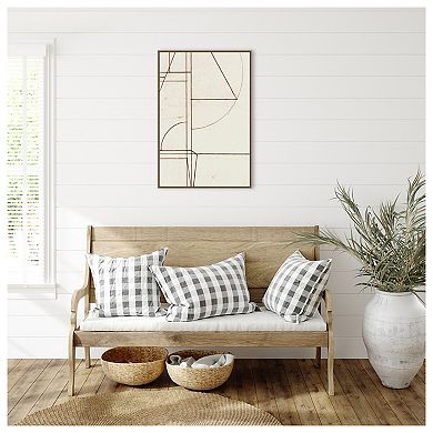 Minmod No2 By Dan Hobday Framed Canvas Wall Art Print