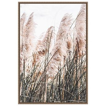 Pampas Grass By Incado Framed Canvas Wall Art Print