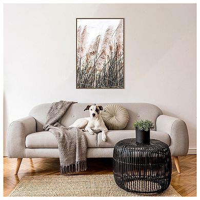 Pampas Grass By Incado Framed Canvas Wall Art Print