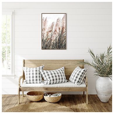 Pampas Grass By Incado Framed Canvas Wall Art Print