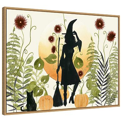 The Witchs Garden Ii By Grace Popp Framed Canvas Wall Art Print