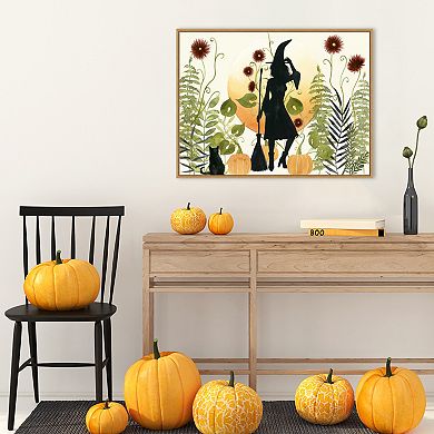 The Witchs Garden Ii By Grace Popp Framed Canvas Wall Art Print