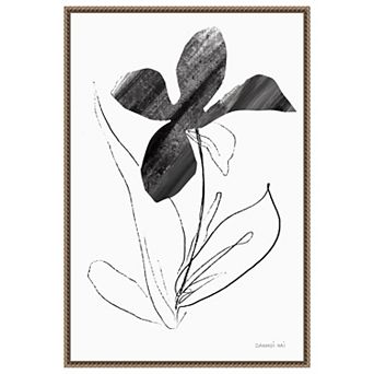 Paradise Plants Ii By Danhui Nai Framed Canvas Wall Art Print