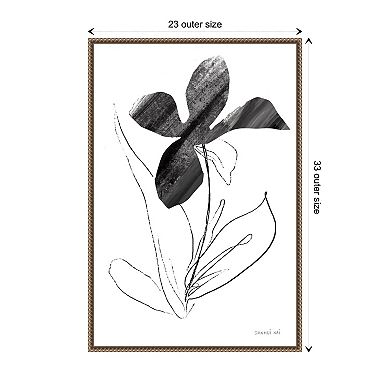 Paradise Plants Ii By Danhui Nai Framed Canvas Wall Art Print