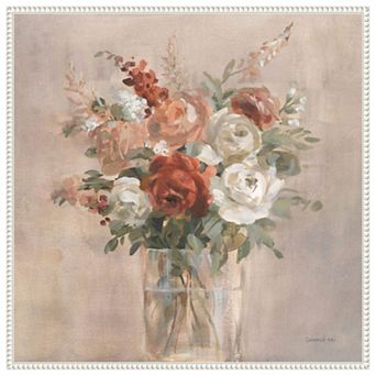 Russet Bouquet By Danhui Nai Framed Canvas Wall Art Print