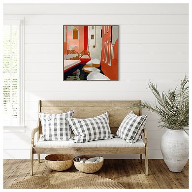 Venice Ii By Ana Rut Bre Framed Canvas Wall Art Print