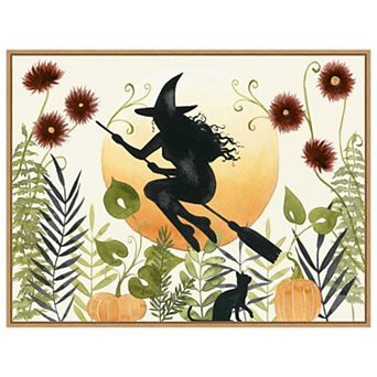 The Witchs Garden I By Grace Popp Framed Canvas Wall Art Print