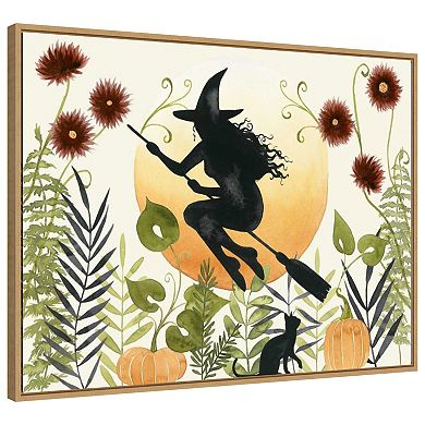 The Witchs Garden I By Grace Popp Framed Canvas Wall Art Print