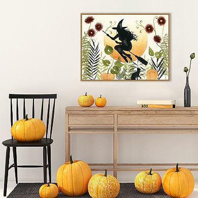 The Witchs Garden I By Grace Popp Framed Canvas Wall Art Print
